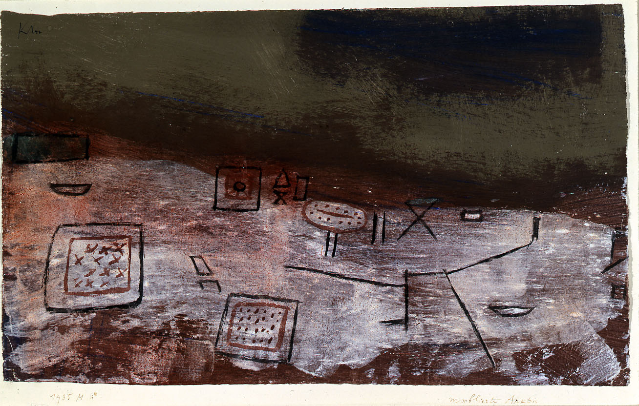 09. Klee, Moeblierte Arktis 1935