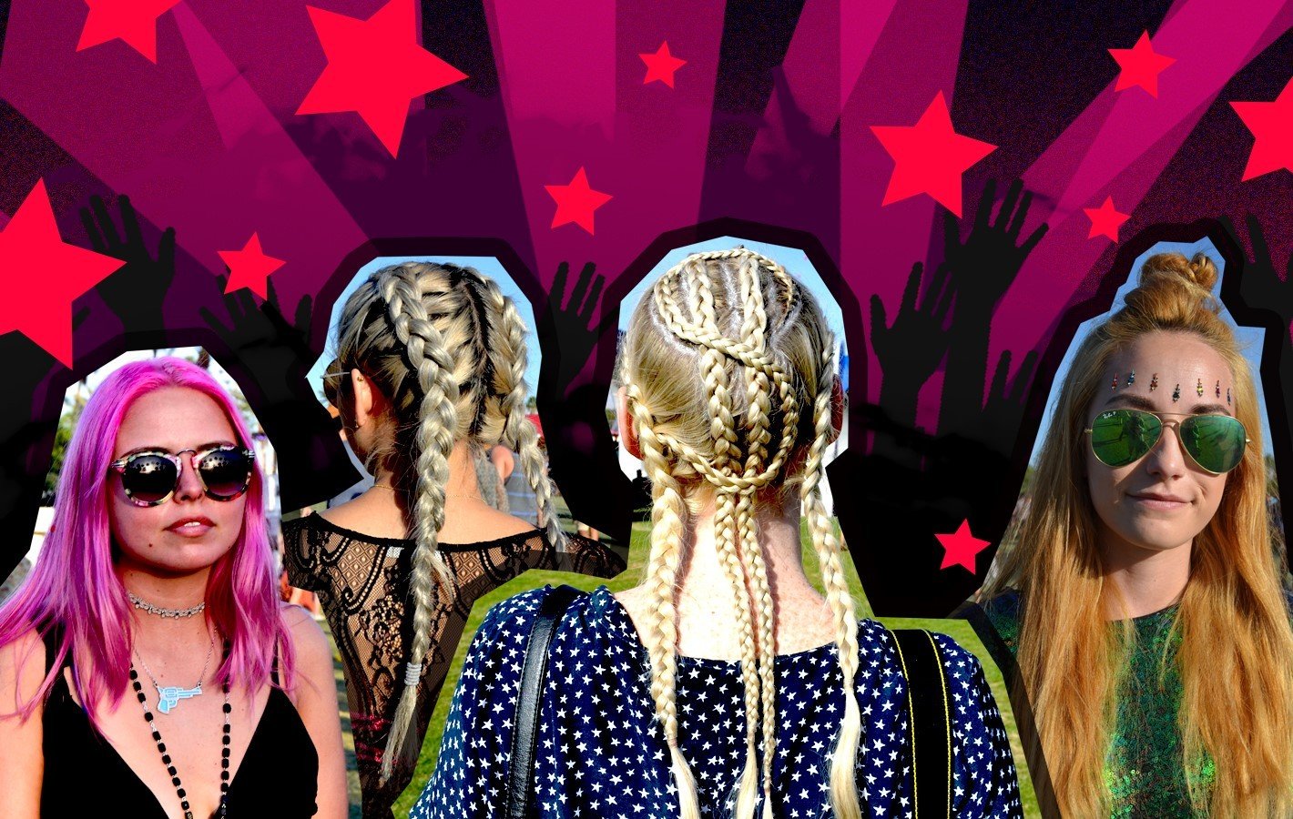 Coachella 2015: makijaże i fryzury