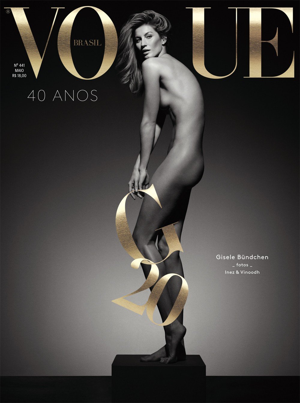 Gisele Bündchen na okładce Vogue Brasil