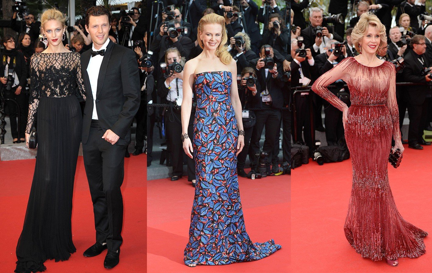 Gwiazdy kochają czerwony dywan w Cannes