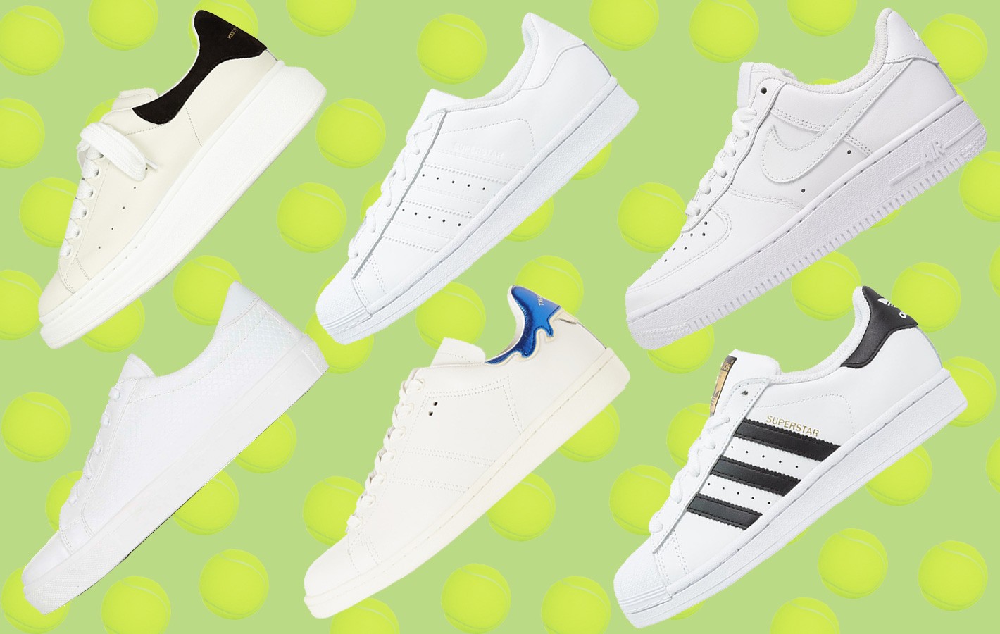 15 par białych sneakersów, nie tylko na lato