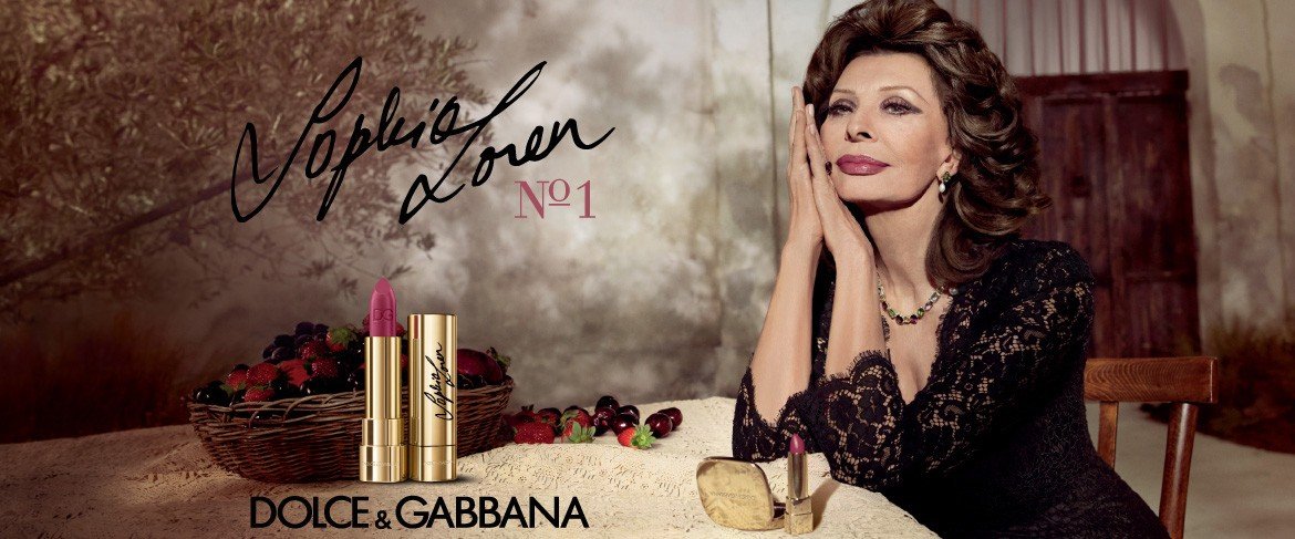Sophia Loren dla Dolce&Gabbana – premiera nowej pomadki