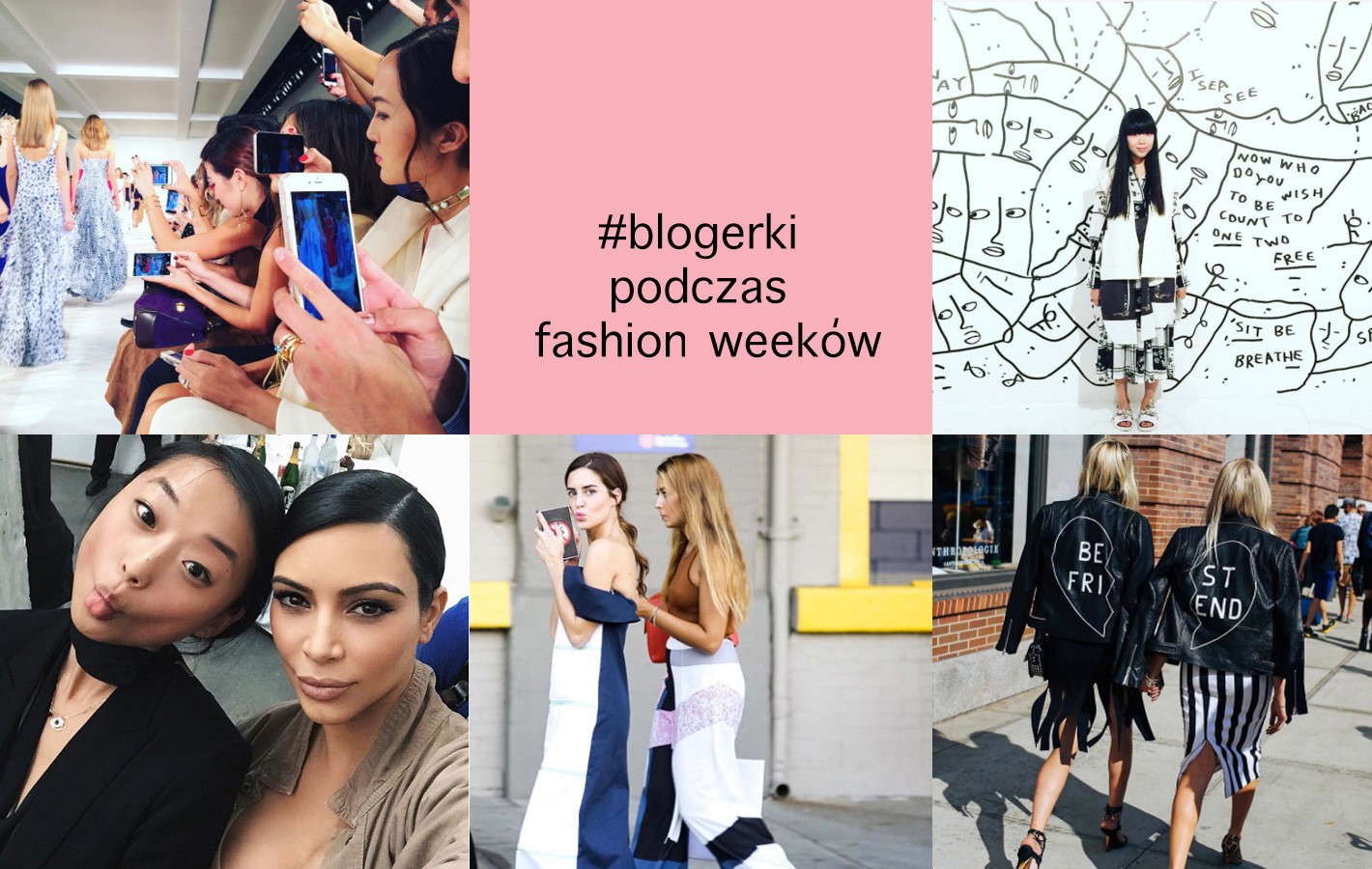 #Blogerki na fashion weekach