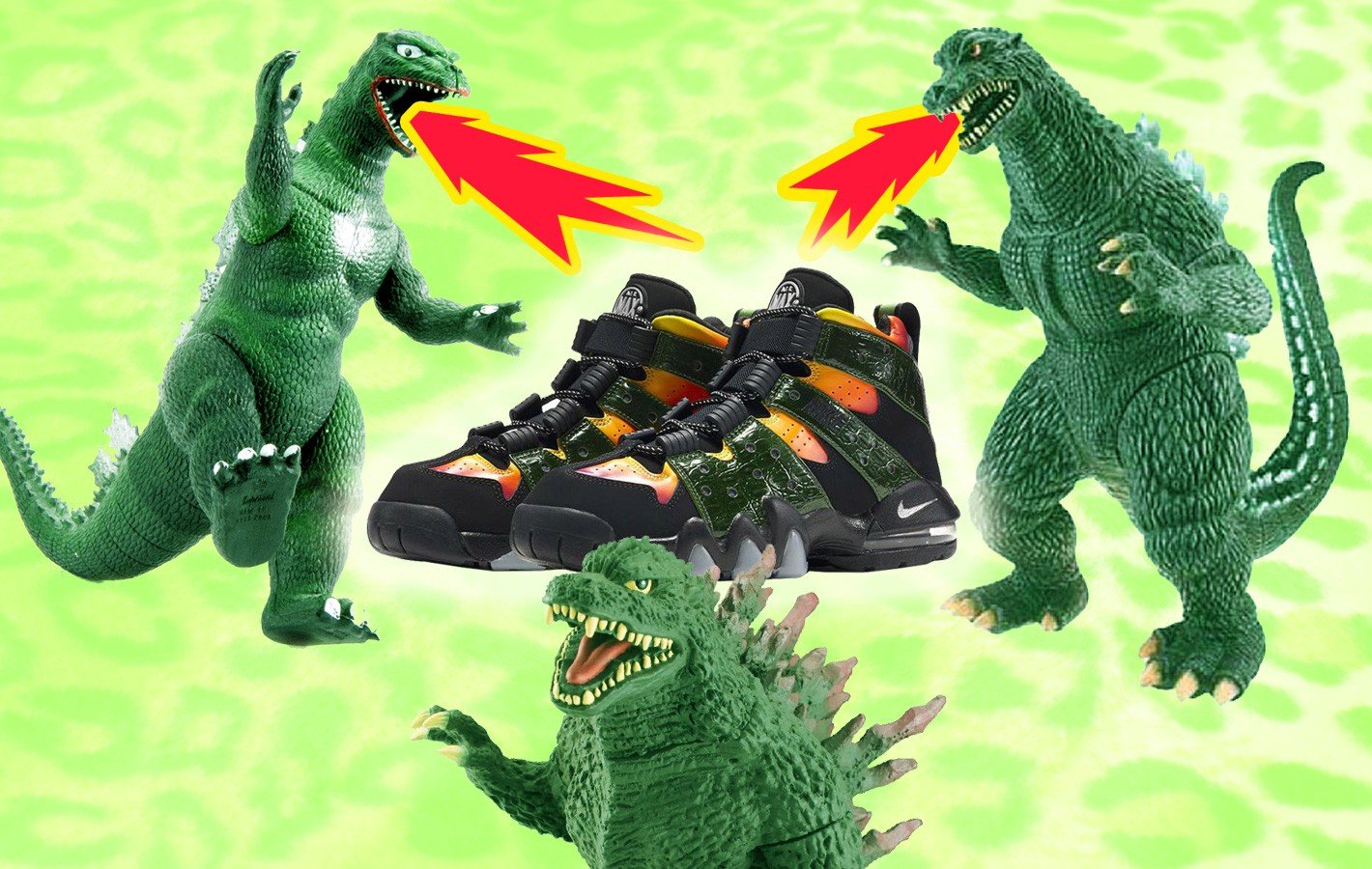 Nike Air Max inspirowane Godzillą