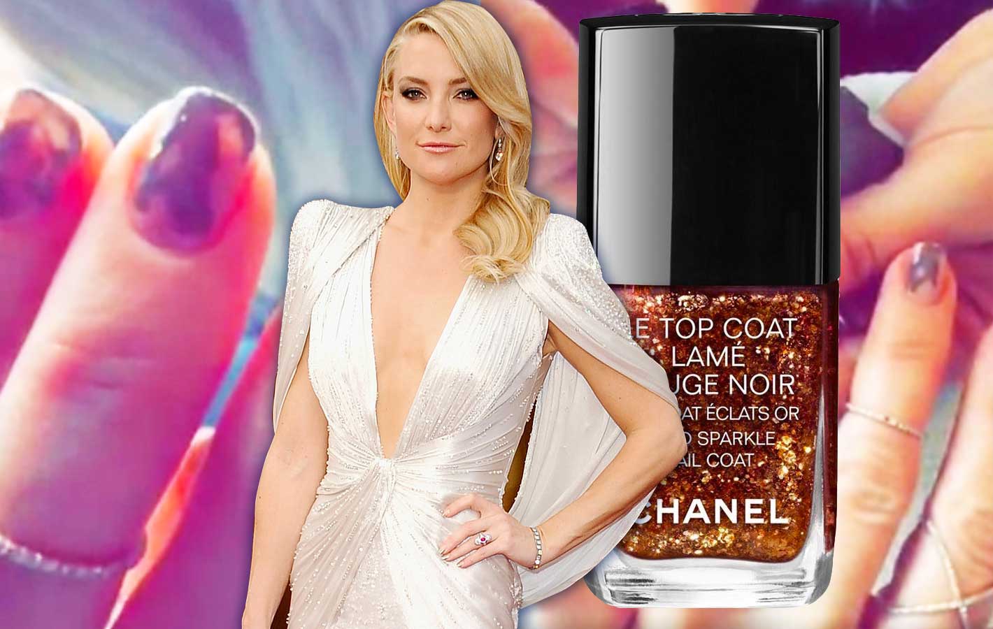 Jak w 10 sekund zmienić swój manicure nauczy was… Kate Hudson