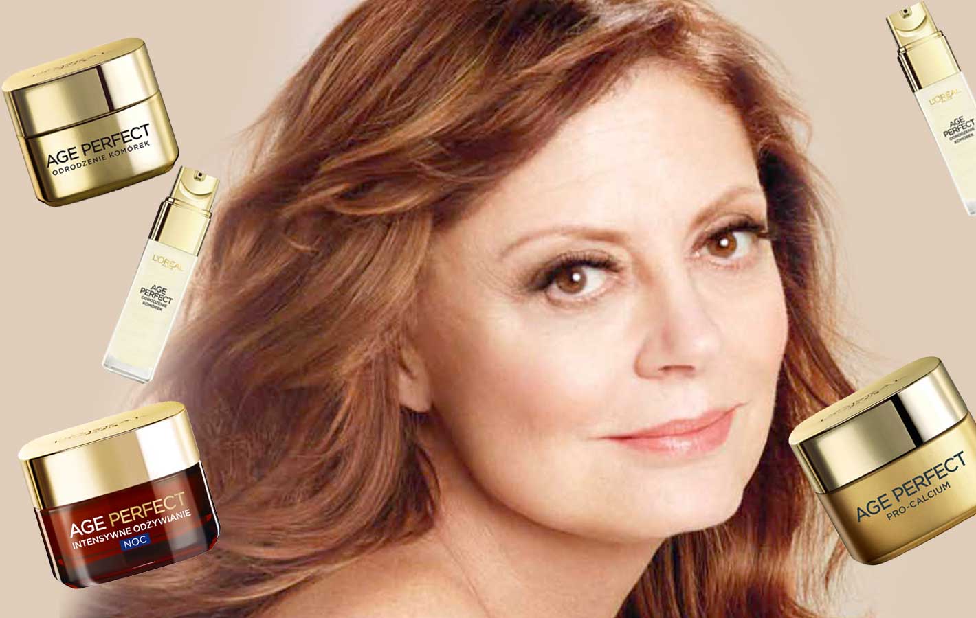 Susan Sarandon nową muzą L’Oreal Paris!