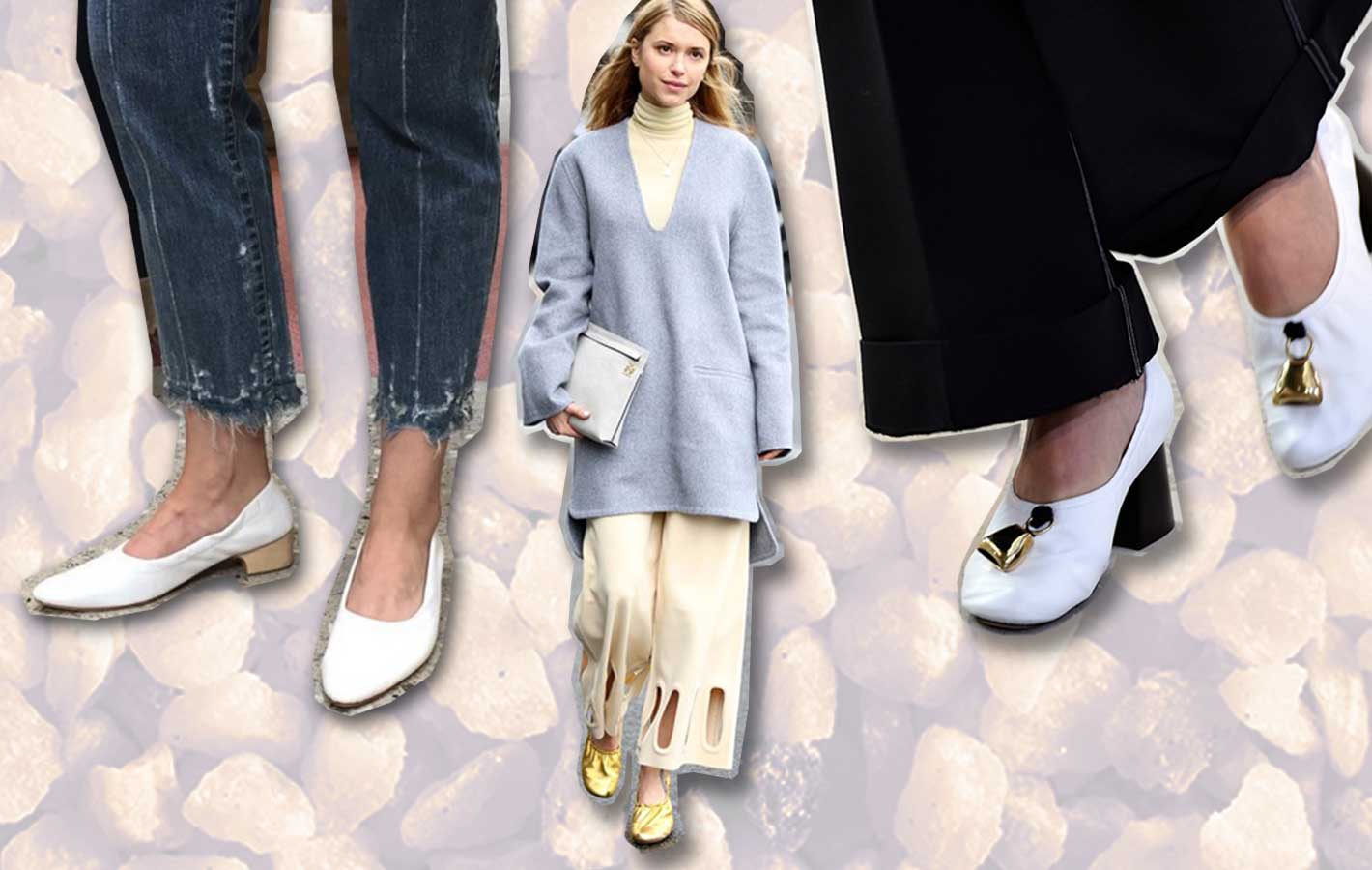 Trend alert: balerinki na obcasie w stylu Céline