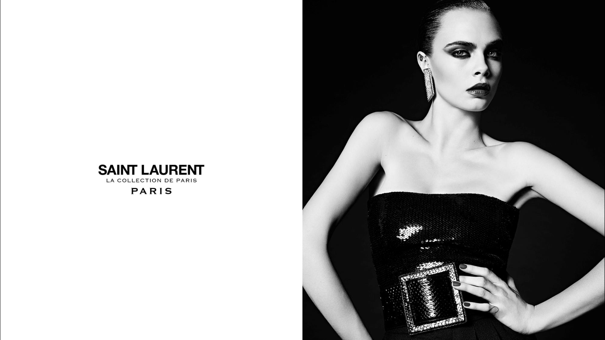 Cara Delevingne wraca do mody specjalnie dla Saint Laurent?