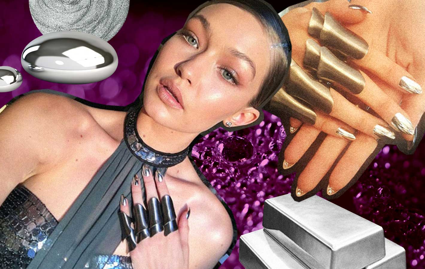 Jak zrobić manicure Gigi Hadid z Met Gali?