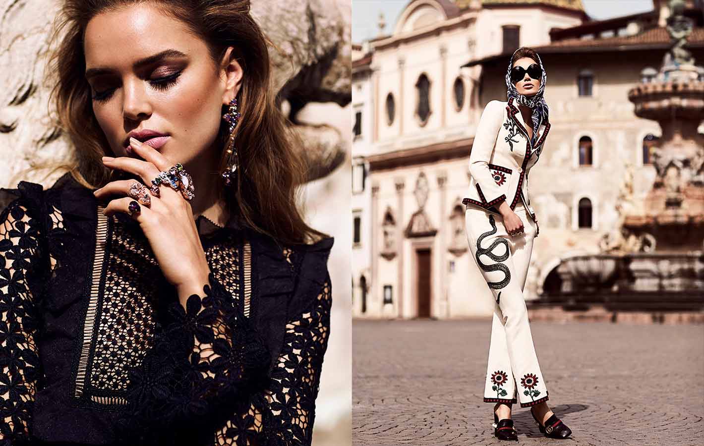 Zosia Nowak i włoskie inspiracje w magazynie „Fashion”