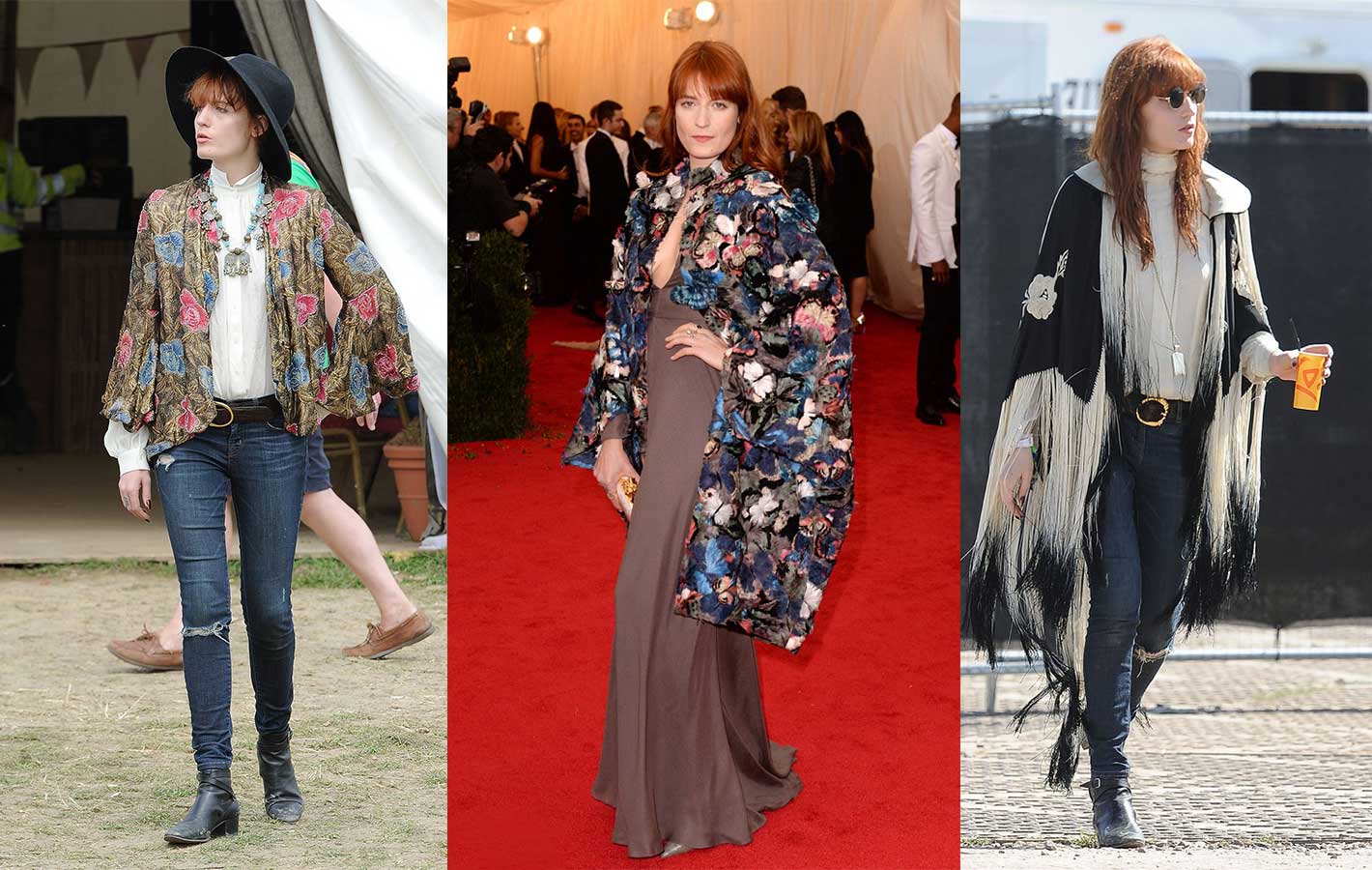 Zoom na styl Florence Welch