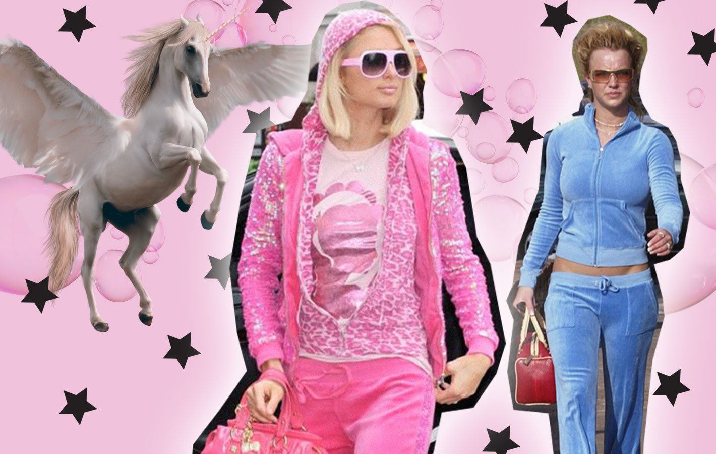 Historia miłości do różowego weluru Juicy Couture