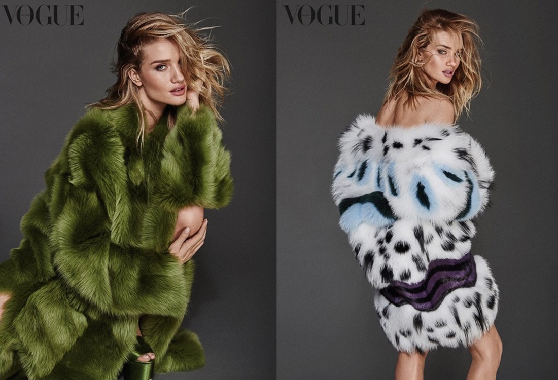 Rosie Huntington-Whiteley dla niemieckiego „Vogue’a”