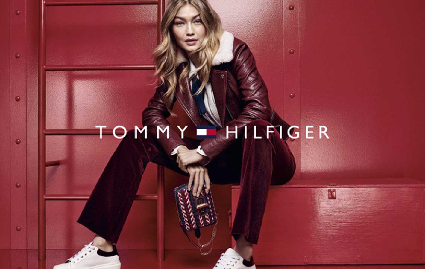 Gigi Hadid w kampanii Tommy Hilfiger jesień-zima 2016