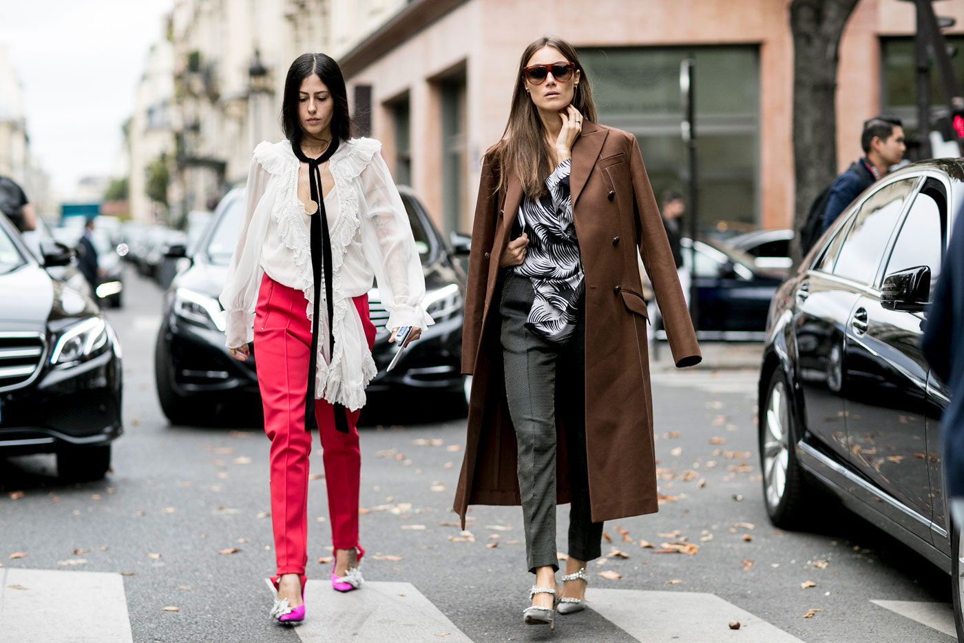 Street style: tydzień mody w Paryżu wiosna-lato 2017