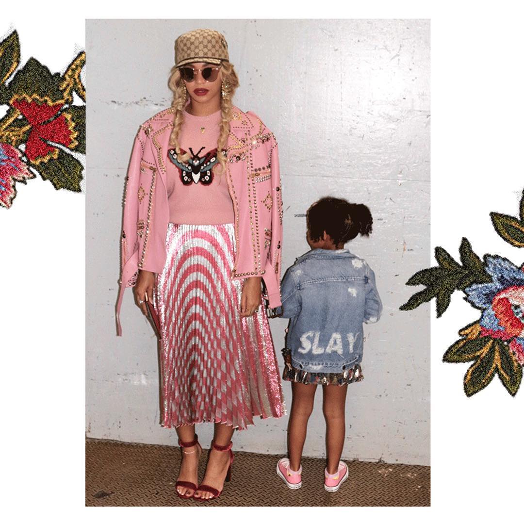 Hot or not: Beyonce i Blue Ivy w Gucci