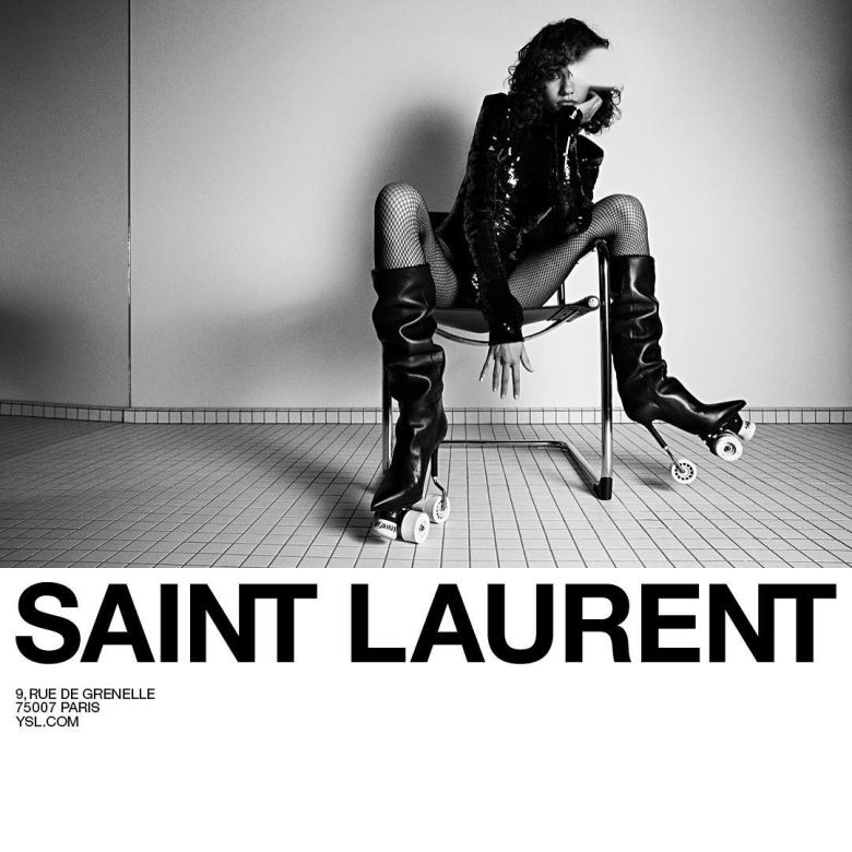 SAINT LAURENT PARIS ポロシャツ+zimexdubai.com