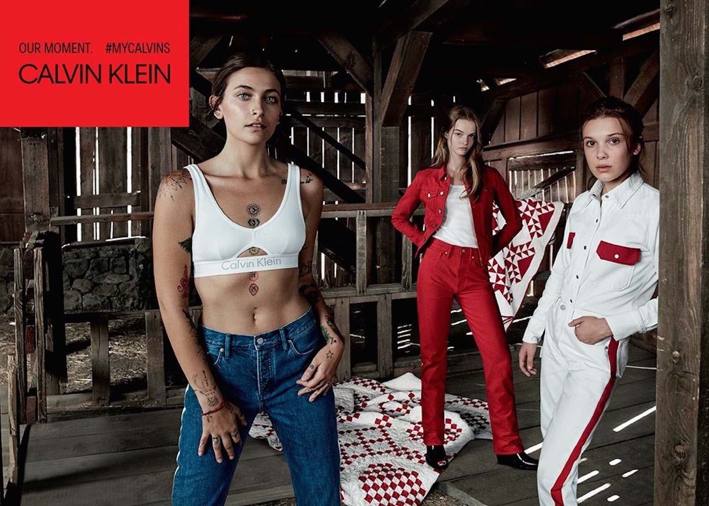 Millie Bobby Brown i Paris Jackson łączą siły w najnowszej kampanii Calvin Klein