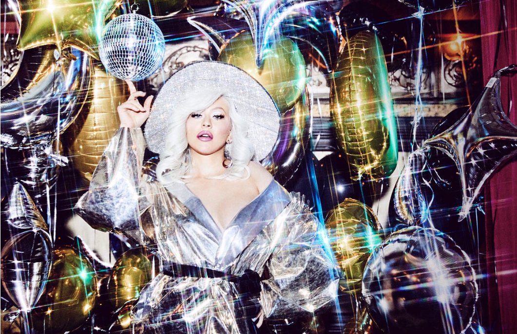 Christina Aguilera w kolczykach polskiej marki