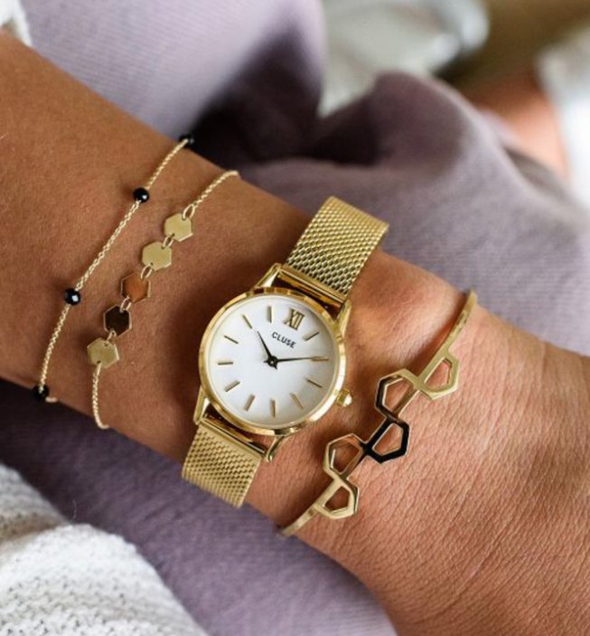 Sprawdź Cluse – piękne zegarki damskie! Złoty, czarny a może z motywem marmuru?