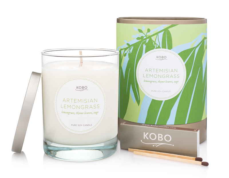 Świeczka Artemisian Lemongrass od Kobo Candles