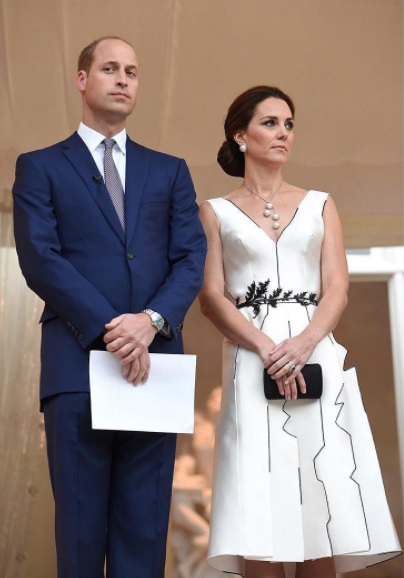 Księżna Kate w sukience polskiej projektantki!