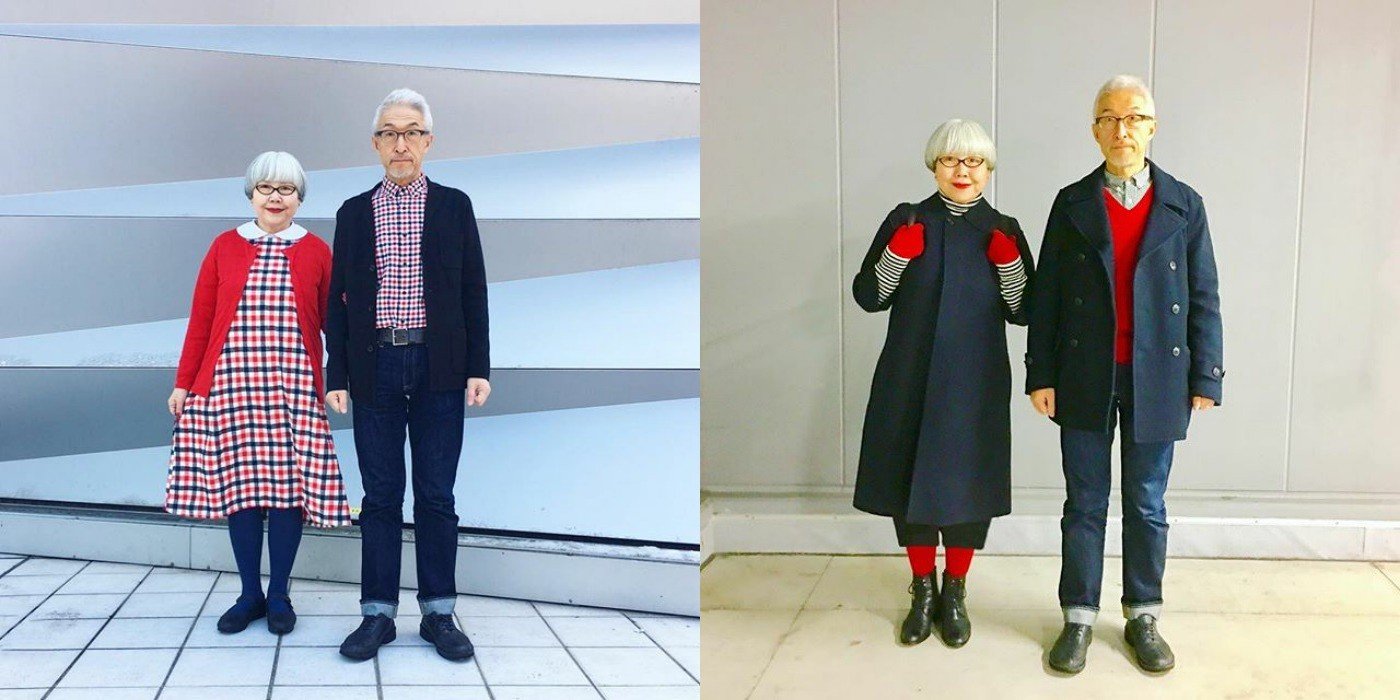 Są razem 37 lat i ubierają się tak samo. Poznajcie niezwykłą parę z Japonii