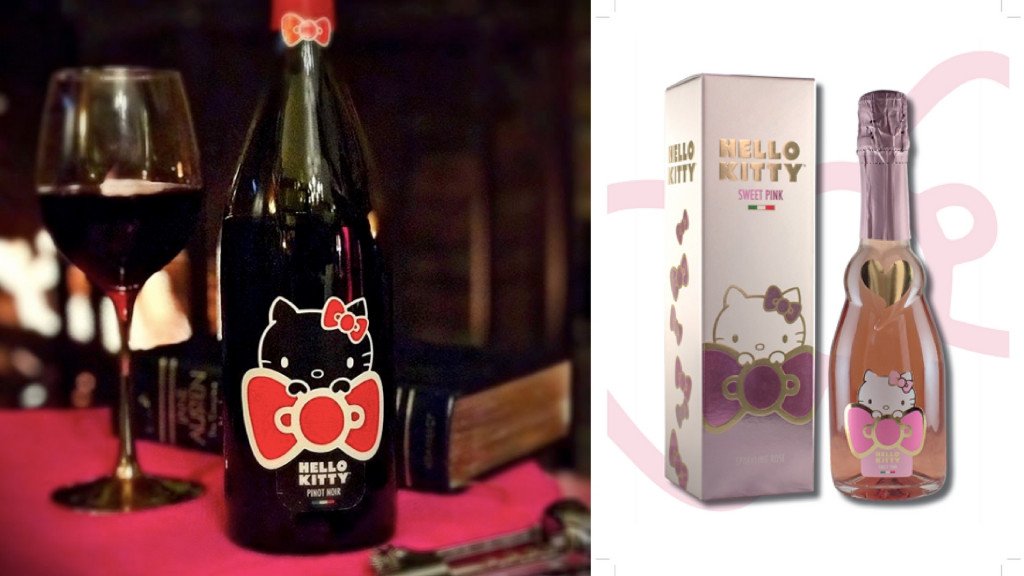 Wino idealne dla fanów Hello Kitty!