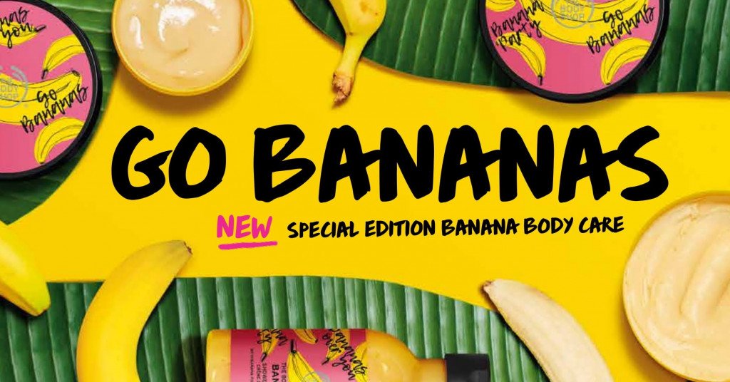 Bananowe szaleństwo, czyli słodkie i pachnące nowości od The Body Shop