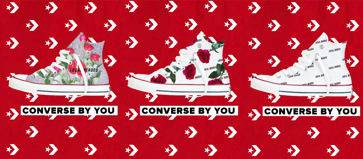 Spersonalizuj swoje buty w nowym sklepie Converse w Złotych Tarasach!