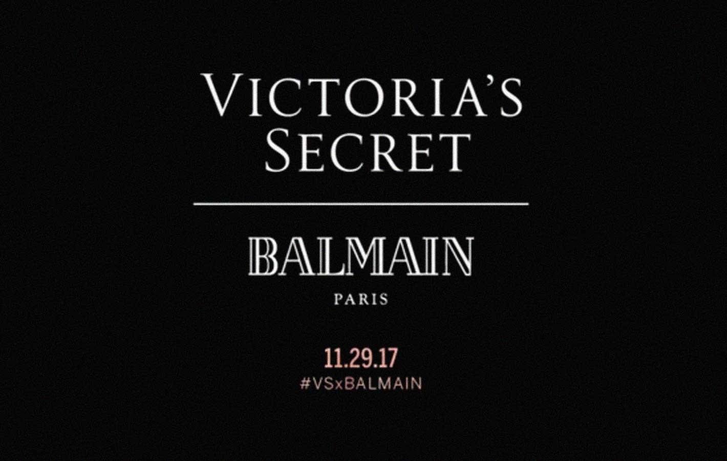 Victoria’s Secret współpracuje z Balmain!