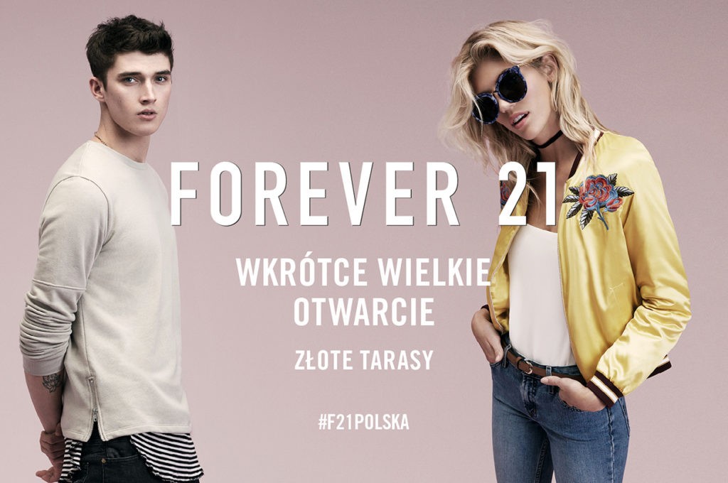 Otwarcie Forever 21 w Warszawie już w przyszłym tygodniu!