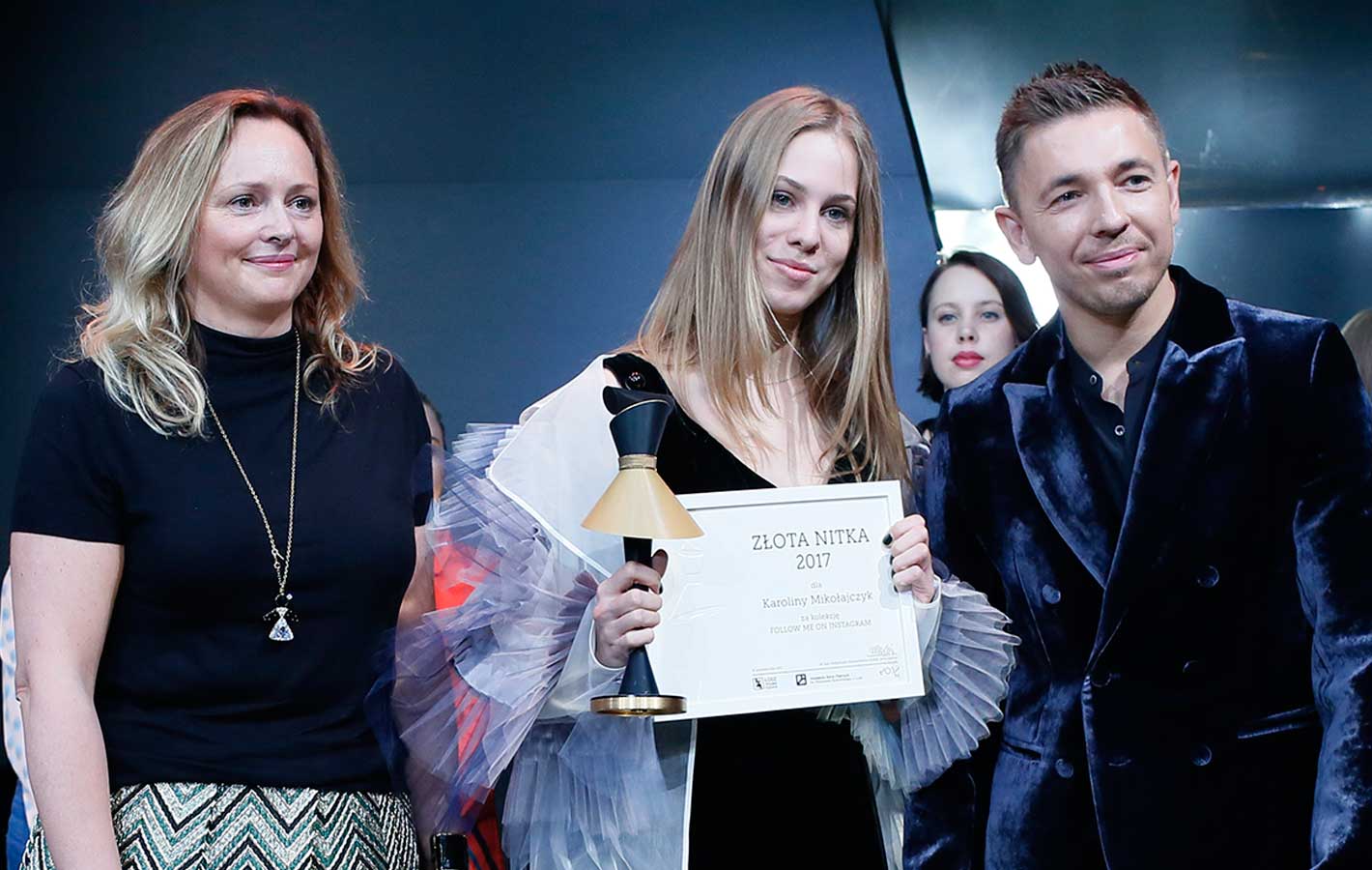 Karolina Mikołajczyk laureatką „Złotej Nitki 2017”