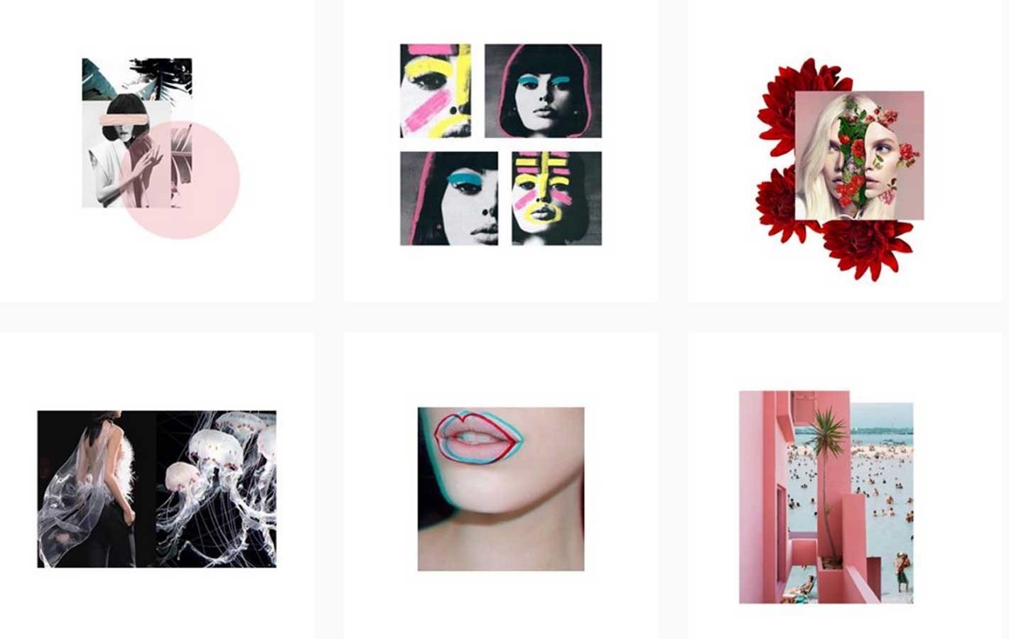 Instagram Tygodnia #4: minimalistyczne kolaże The Icon Agency
