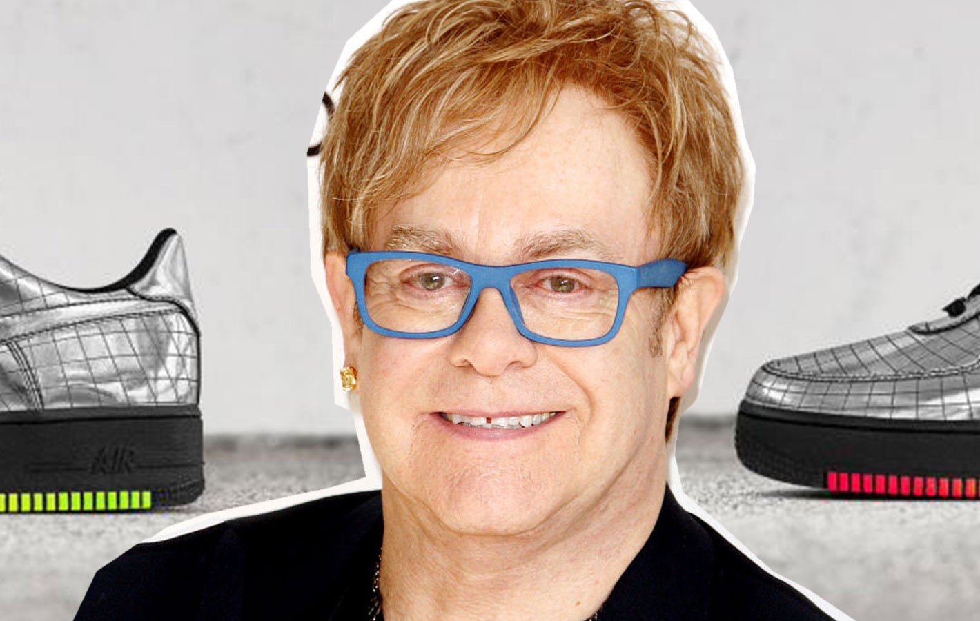 Nike zaprojektował specjalne buty dla Eltona Johna