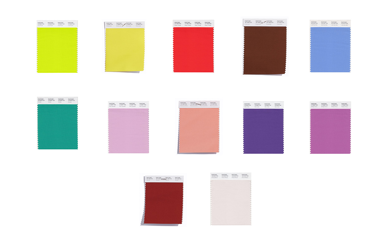 Pantone ogłosił listę 12 najmodniejszych kolorów na przyszłą wiosnę