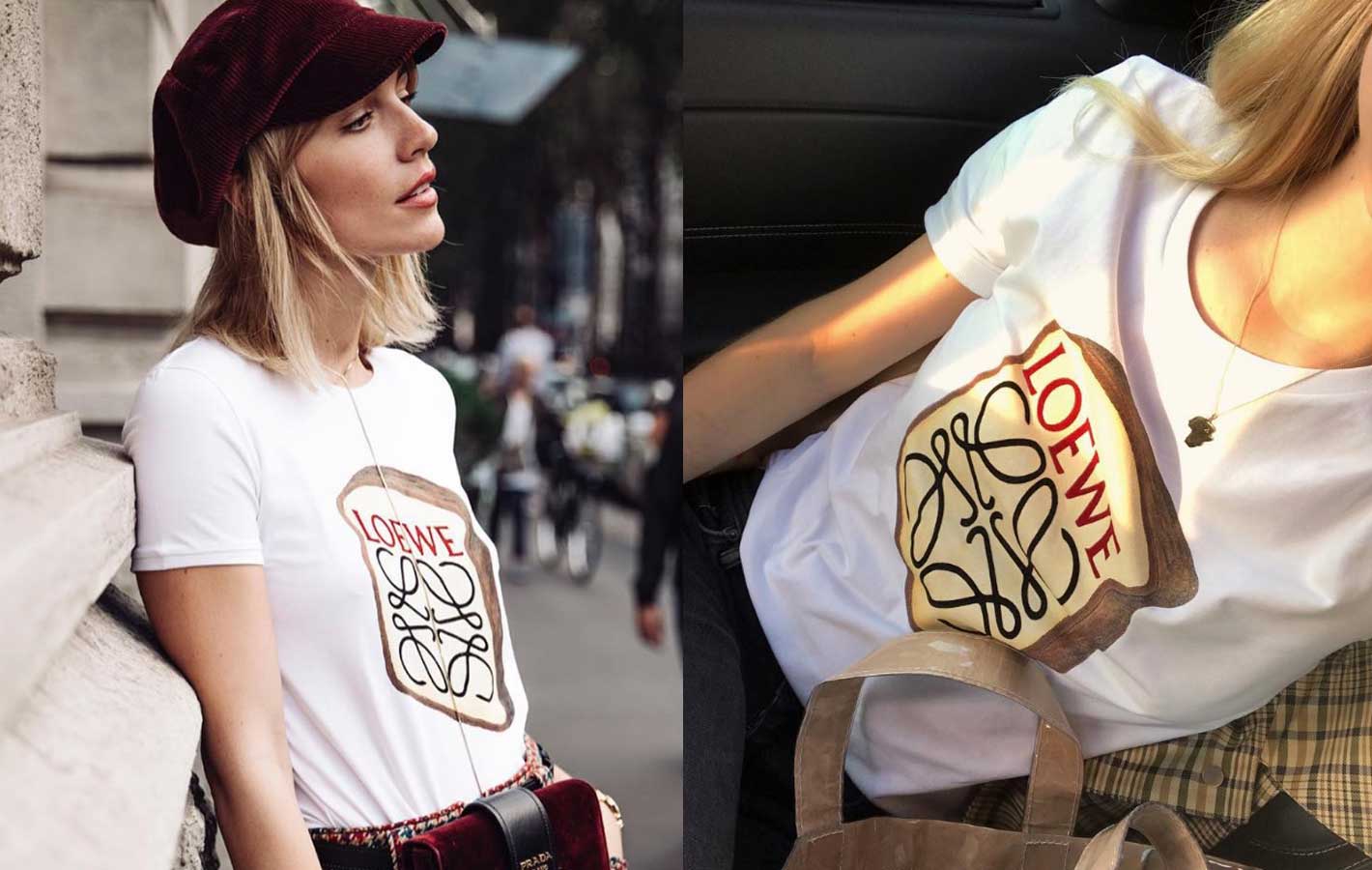 Gucci ma konkurencję – t-shirt Loewe podbija serca fashionistek!
