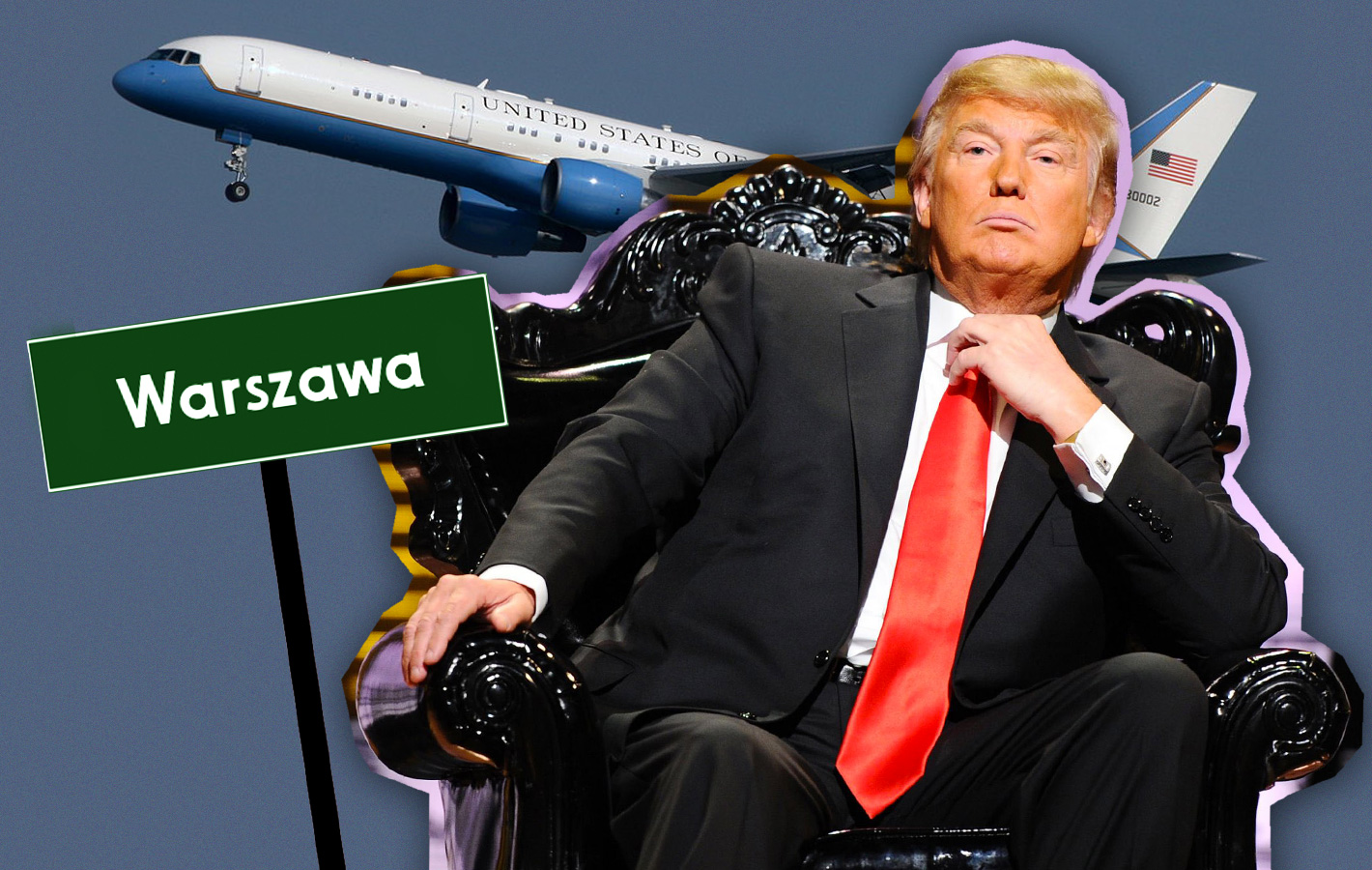 Krótki przewodnik dla Donalda Trumpa po mieście Warszawa