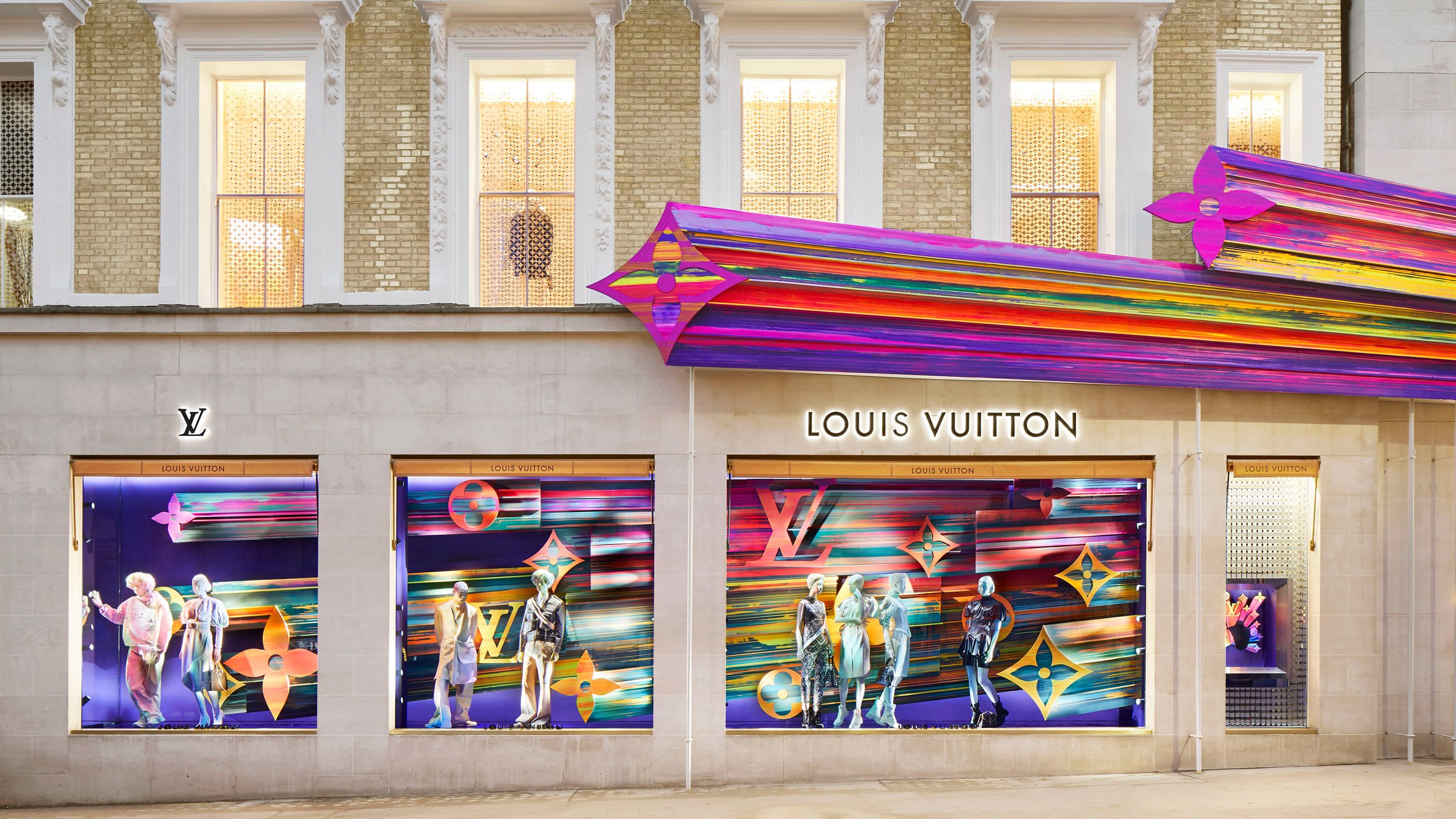Butik Louis Vuitton w Londynie po remoncie