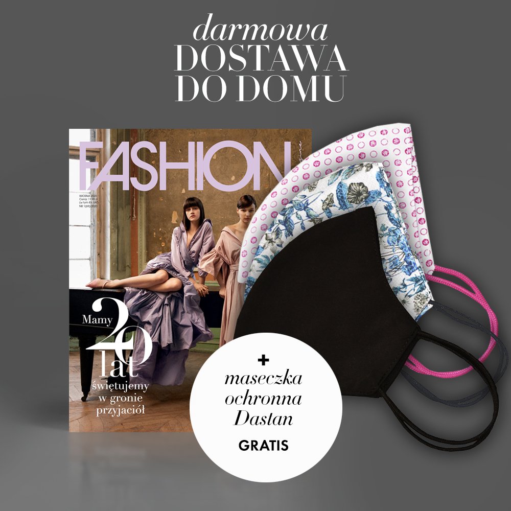 Kup Fashion Magazine z bezpłatną dostawą do domu i maseczką ochronną gratis
