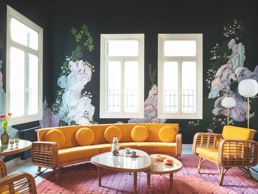 Nowy showroom De Gournay w Bejrucie w którym możesz poczuć się jak we Florencji