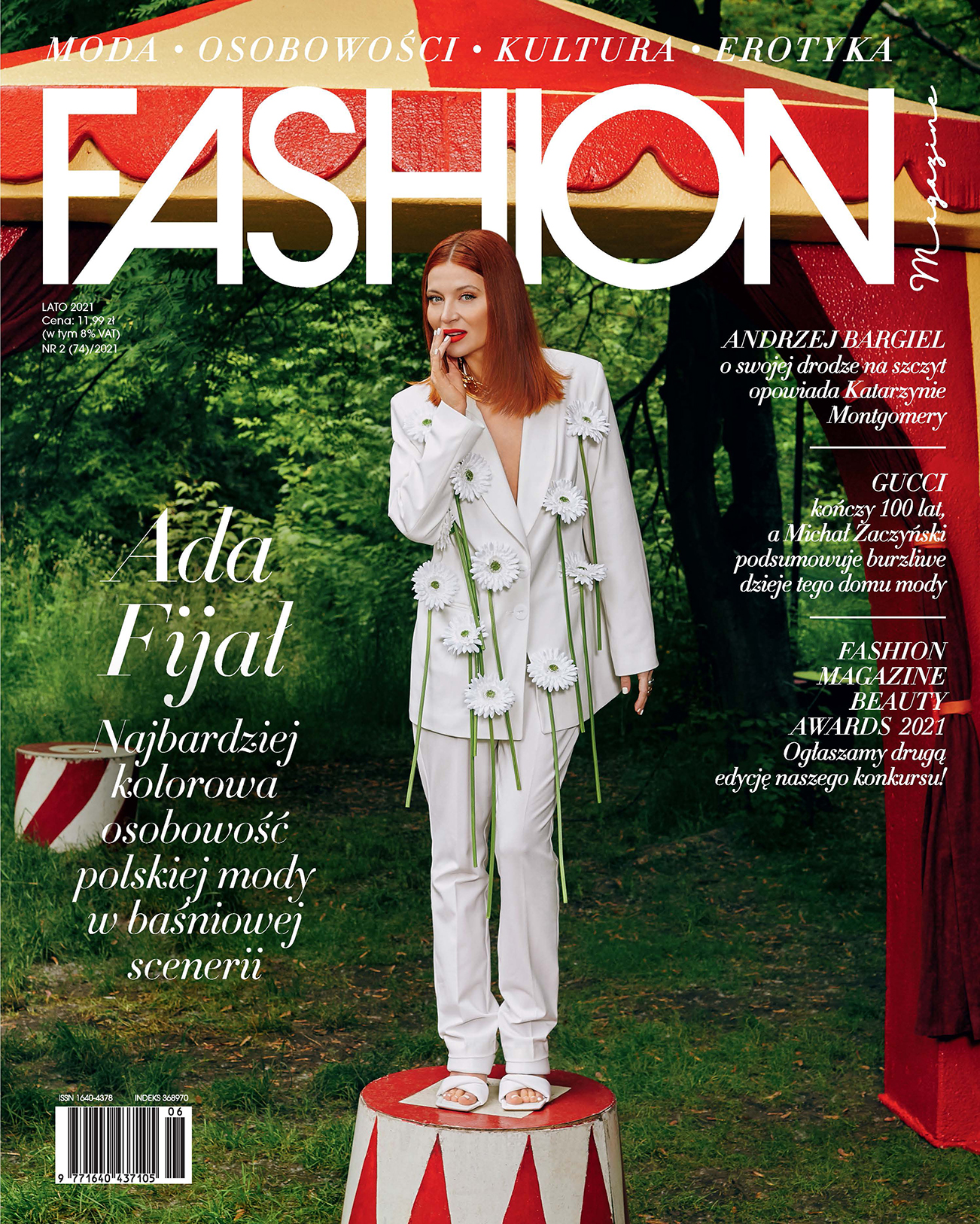 Ada Fijał na okładce letniego Fashion Magazine!