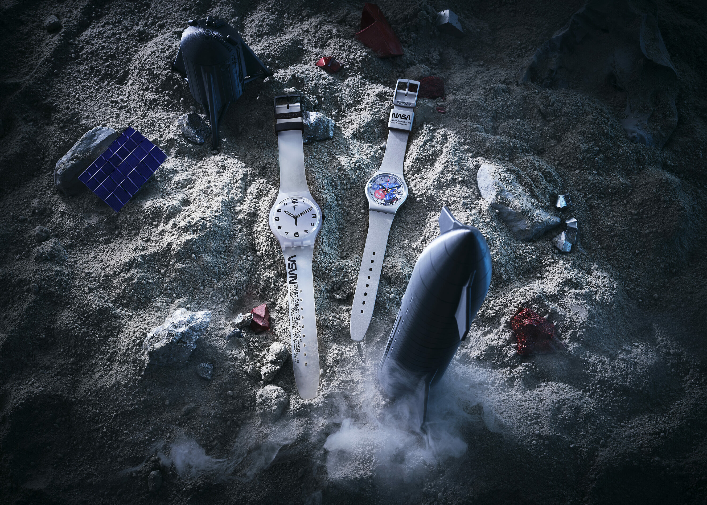 Swatch sięga gwiazd wraz z nową kolekcją Space – inspirowaną NASA i skafandrami kosmicznymi