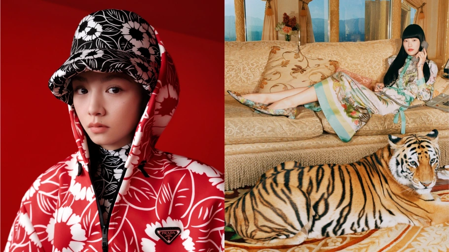 Prada i Gucci świętują chiński nowy rok kampanią zwiększającą świadomość o tygrysach