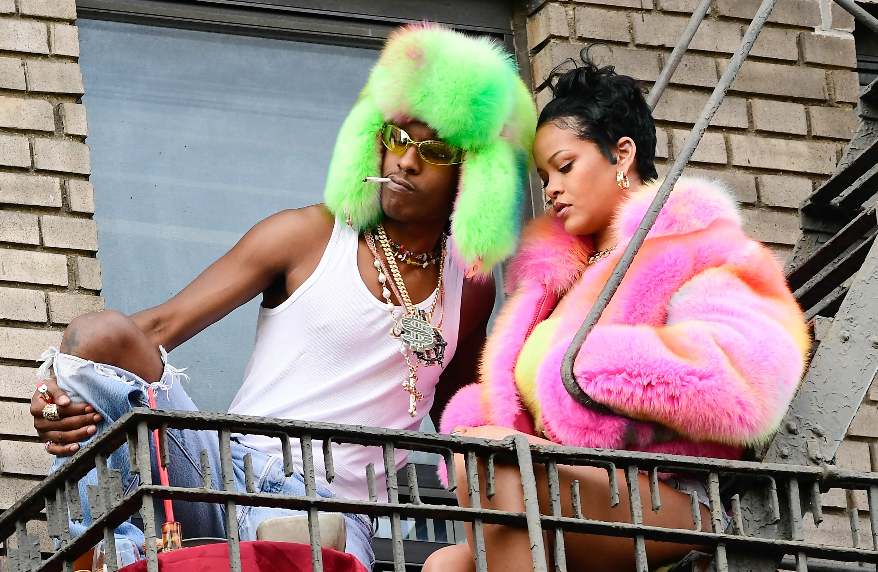 Rihanna i A$AP Rocky spodziewają się dziecka. Przyjrzyjmy się ich poczuciu stylu