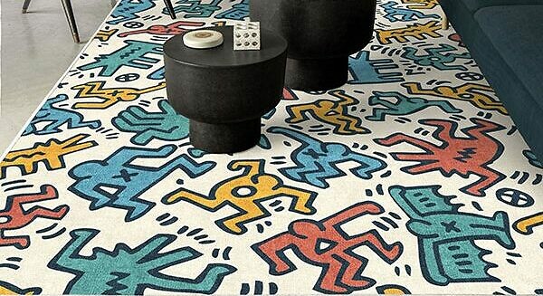 Najnowsza kolekcja Ruggable pokazała ulubione dzieła Keitha Haring