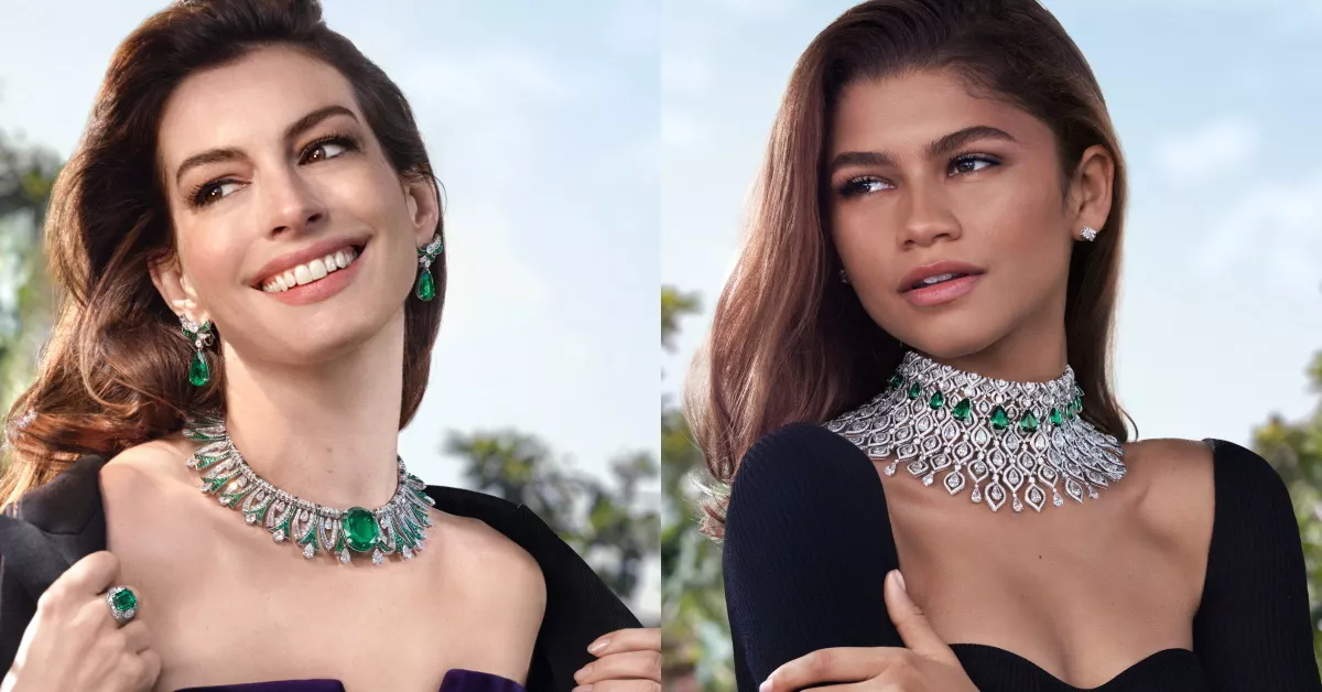 Zendaya i Anne Hathaway wystąpiły w kampanii Bvlgari