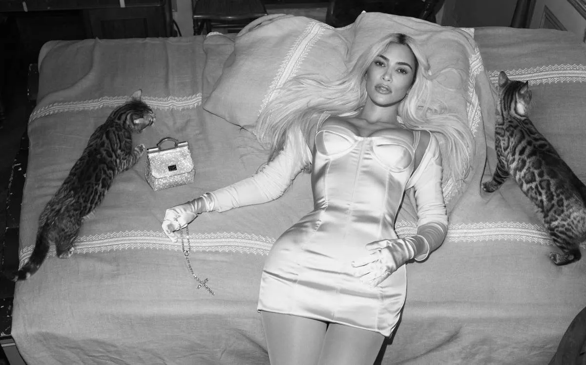 Kim Kardashian w najnowszej kampanii Dolce & Gabbana wiosna-lato 2023