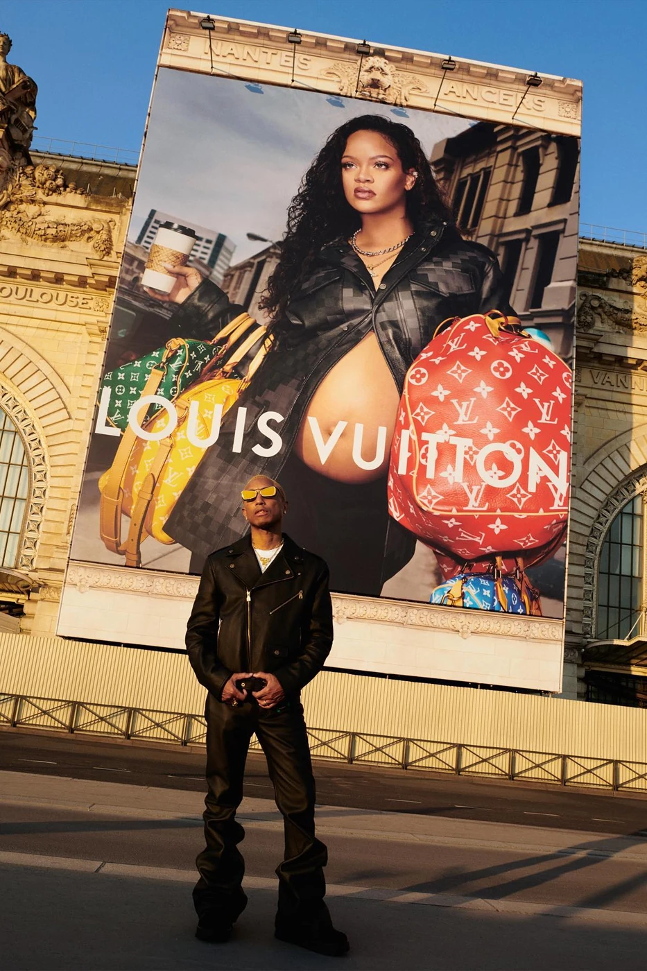 Rihanna i jej baby bump w nowej kampanii Louis Vuitton