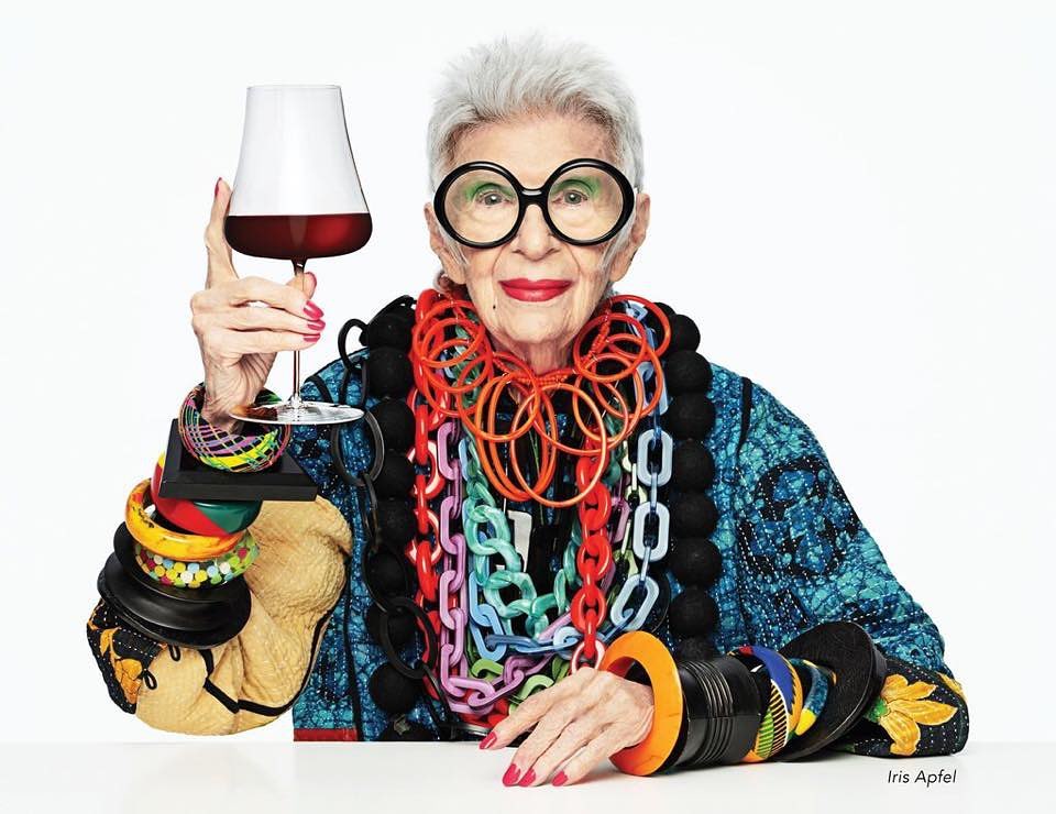Iris Apfel, ikona amerykańskiej mody, kończy 102 lata!